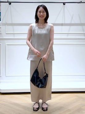 なかみさん(レディース・154cm)の夏コーディネート