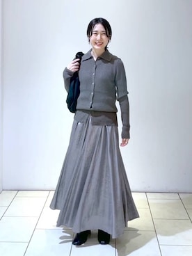 なかみさん（レディース・154cm）の冬コーディネート