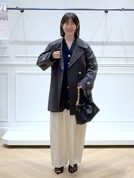なかみさん（レディース・154cm）の春コーディネート