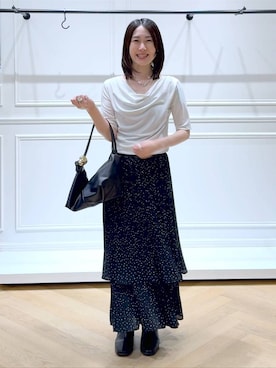 なかみさん（レディース・154cm）の秋コーディネート