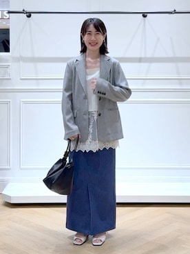 なかみさん（レディース・154cm）の春コーディネート