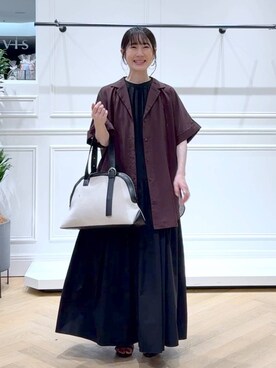 なかみさん(レディース・154cm)の夏コーディネート