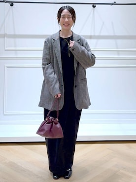 なかみさん(レディース・154cm)の秋コーディネート