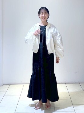 なかみさん(レディース・154cm)の春コーディネート