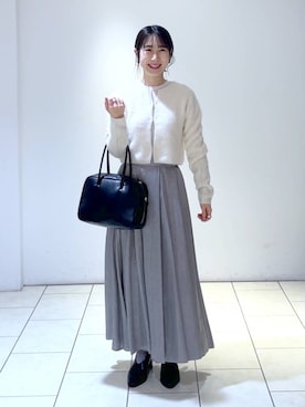 なかみさん（レディース・154cm）の冬コーディネート