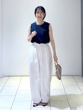 なかみさん（レディース・154cm）の夏コーディネート