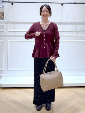 なかみさん(レディース・154cm)の秋コーディネート