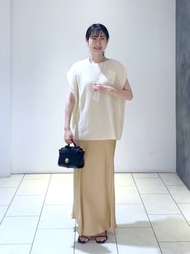 なかみさん（レディース・154cm）の夏コーディネート