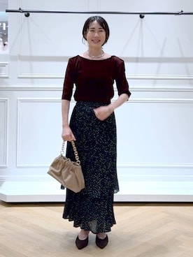 なかみさん（レディース・154cm）の秋コーディネート