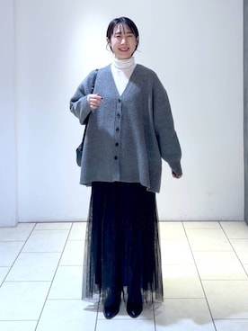 なかみさん（レディース・154cm）の冬コーディネート