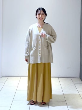 なかみさん(レディース・154cm)の春コーディネート