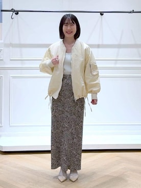 なかみさん（レディース・154cm）の冬コーディネート