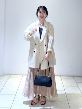 なかみさん（レディース・154cm）の夏コーディネート