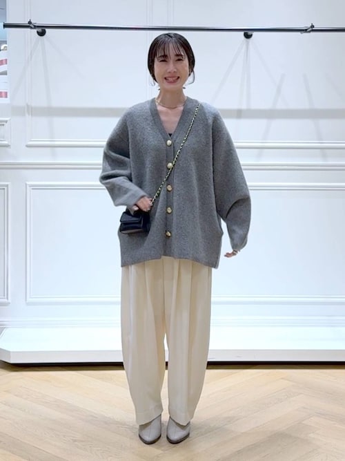 スラックスコクーンボリュームパンツ M 黒 新品 apart by lowrys A part by（アパートバイ）の「コクーンボリュームパンツ/WEB