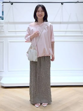 なかみさん(レディース・154cm)の夏コーディネート