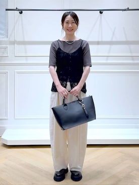 なかみさん(レディース・154cm)の夏コーディネート