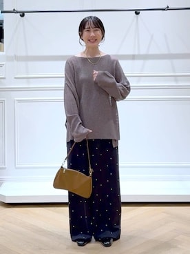 なかみさん(レディース・154cm)の秋コーディネート