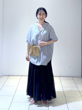 なかみさん（レディース・154cm）の春コーディネート