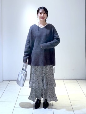 なかみさん（レディース・154cm）の冬コーディネート