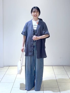 なかみさん（レディース・154cm）の夏コーディネート