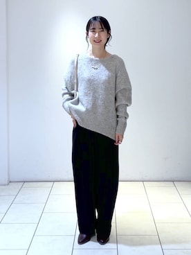 なかみさん（レディース・154cm）の冬コーディネート
