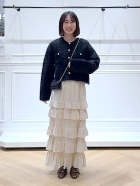 なかみさん(レディース・154cm)の冬コーディネート