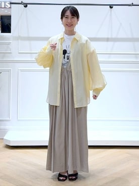 なかみさん(レディース・154cm)の春コーディネート