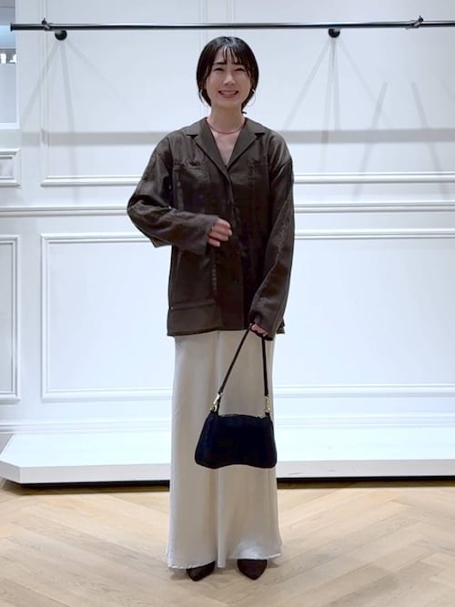 ノーブル◎シアーブライトナローティアードスカート◎イエナ セール】≪追加5≫ブライトナロースカート（スカート）｜A part