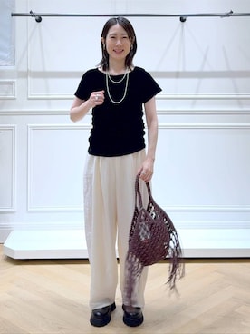 なかみさん(レディース・154cm)の夏コーディネート