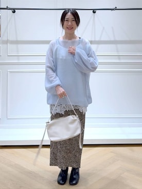 なかみさん（レディース・154cm）の秋コーディネート