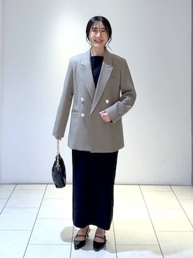 なかみさん（レディース・154cm）の冬コーディネート