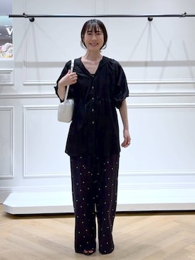 「A part by（アパートバイ）のアイテム（ジャケット/アウター）」を使った、なかみさん（レディース・154cm）の夏コーディネート