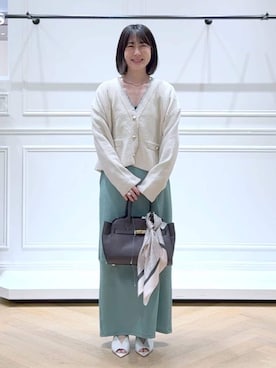 なかみさん（レディース・154cm）の春コーディネート