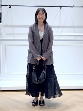 なかみさん（レディース・154cm）の春コーディネート