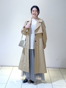 なかみさん(レディース・154cm)の春コーディネート