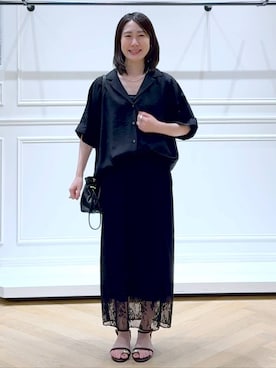 なかみさん(レディース・154cm)の夏コーディネート