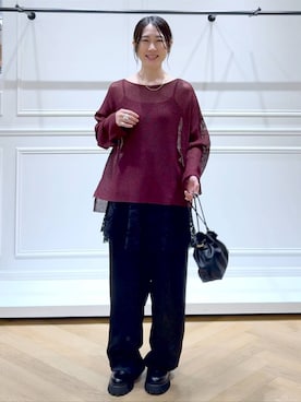 なかみさん(レディース・154cm)の秋コーディネート