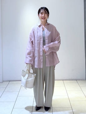 なかみさん（レディース・154cm）の春コーディネート