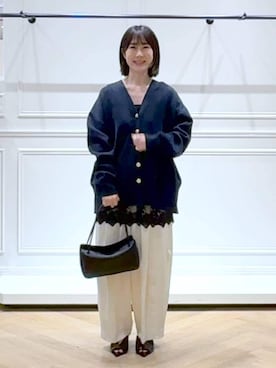 なかみさん（レディース・154cm）の春コーディネート