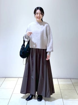 なかみさん（レディース・154cm）の冬コーディネート