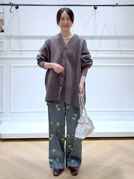 なかみさん（レディース・154cm）の秋コーディネート