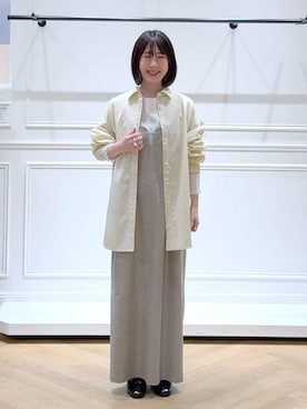 なかみさん（レディース・154cm）の春コーディネート