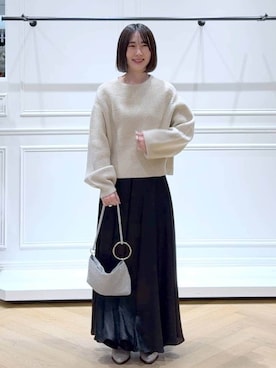 なかみさん（レディース・154cm）の冬コーディネート