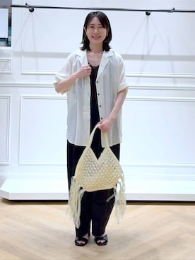 なかみさん(レディース・154cm)の夏コーディネート