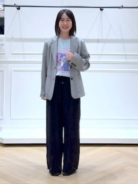 なかみさん(レディース・154cm)の春コーディネート
