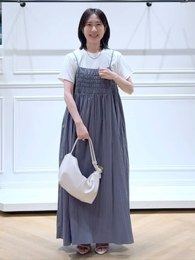 なかみさん(レディース・154cm)の夏コーディネート