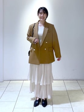 なかみさん(レディース・154cm)の秋コーディネート