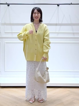 なかみさん(レディース・154cm)の春コーディネート
