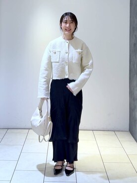なかみさん（レディース・154cm）の春コーディネート
