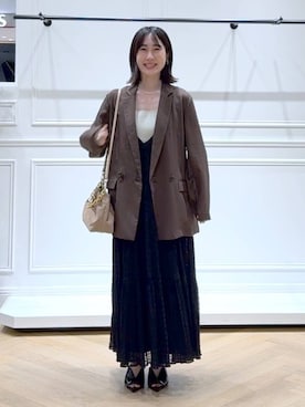 なかみさん（レディース・154cm）の春コーディネート